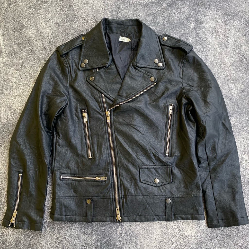 Jaket Ramones Second / Jaket Bikers Second