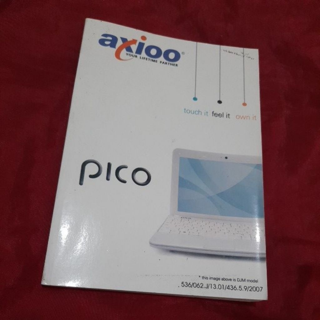 Buku Panduan Notebook Axioo Pico