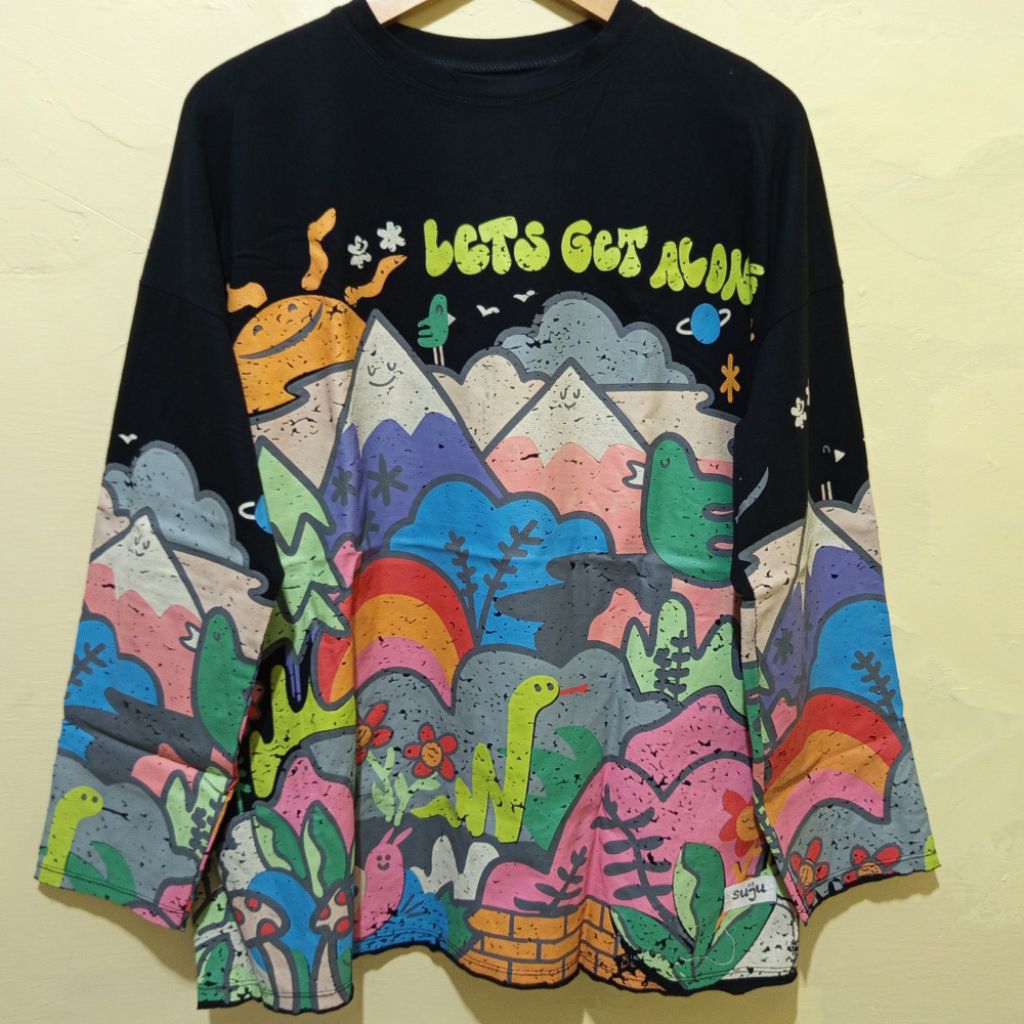 Preloved kaos oversize SUJU