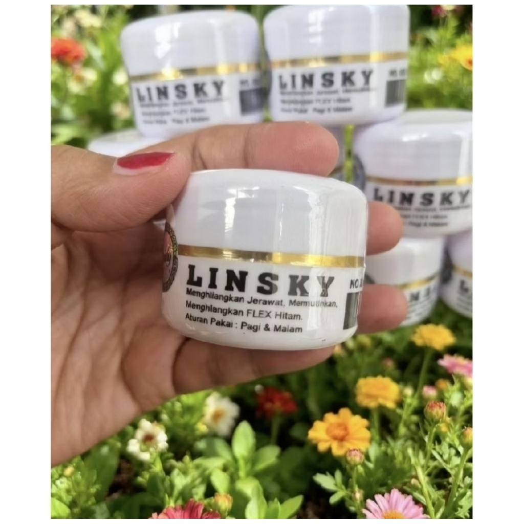 Linsky Full Putih Ori BPOM / Bedak Linsky Untuk Kulit Yang SulitPutih