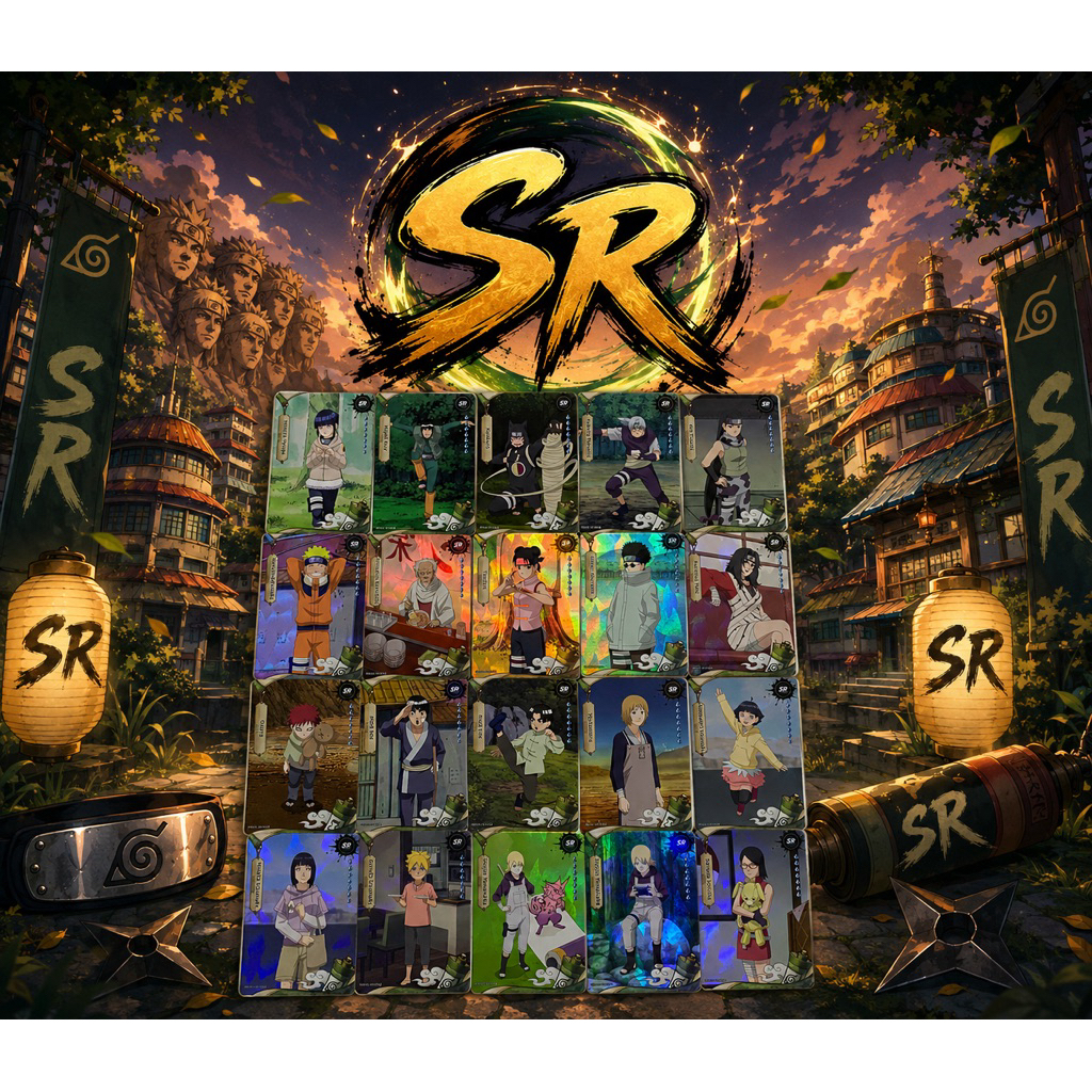 Naruto Kayou SR card english version set