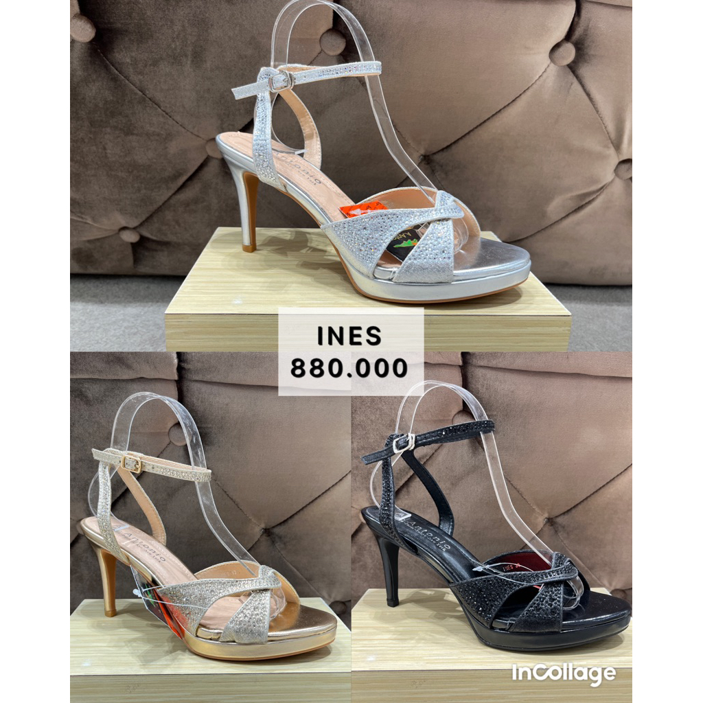 A.ANTONIO “INES SANDAL HEELS”