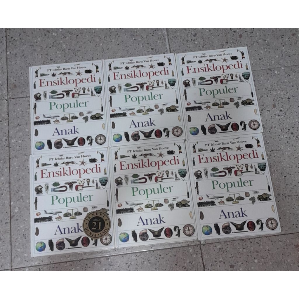 ENSIKLOPEDIA POPULER ANAK HC 1 SET 1SAMPE 6