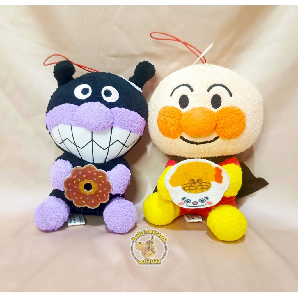 ANPANMAN AND BAIKINMAN MINI PLUSH ORIGINAL