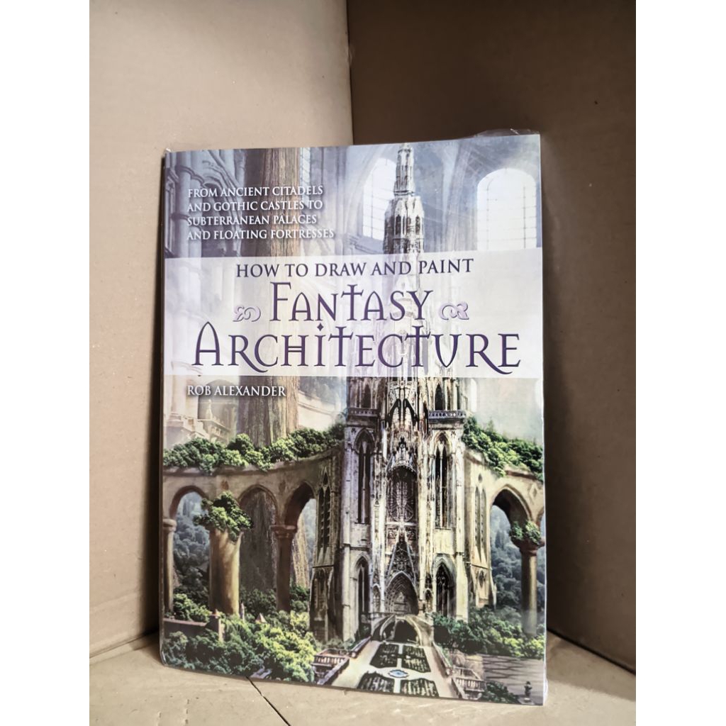 Book How to Draw and Paint Fantasy Architecture