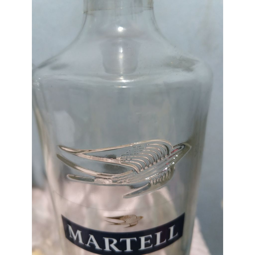 botol kosong Martel vsop cupang