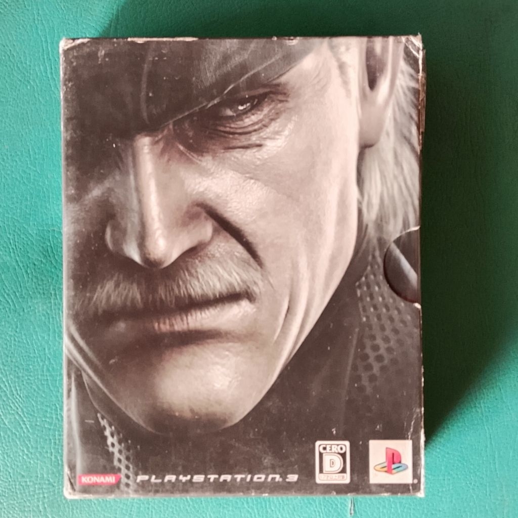 BD Kaset PS3 Original Metal Gear Solid 4
