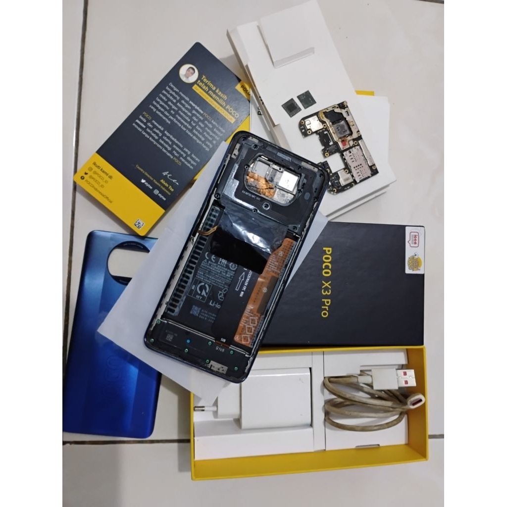 Poco X3 pro eks angkat ic