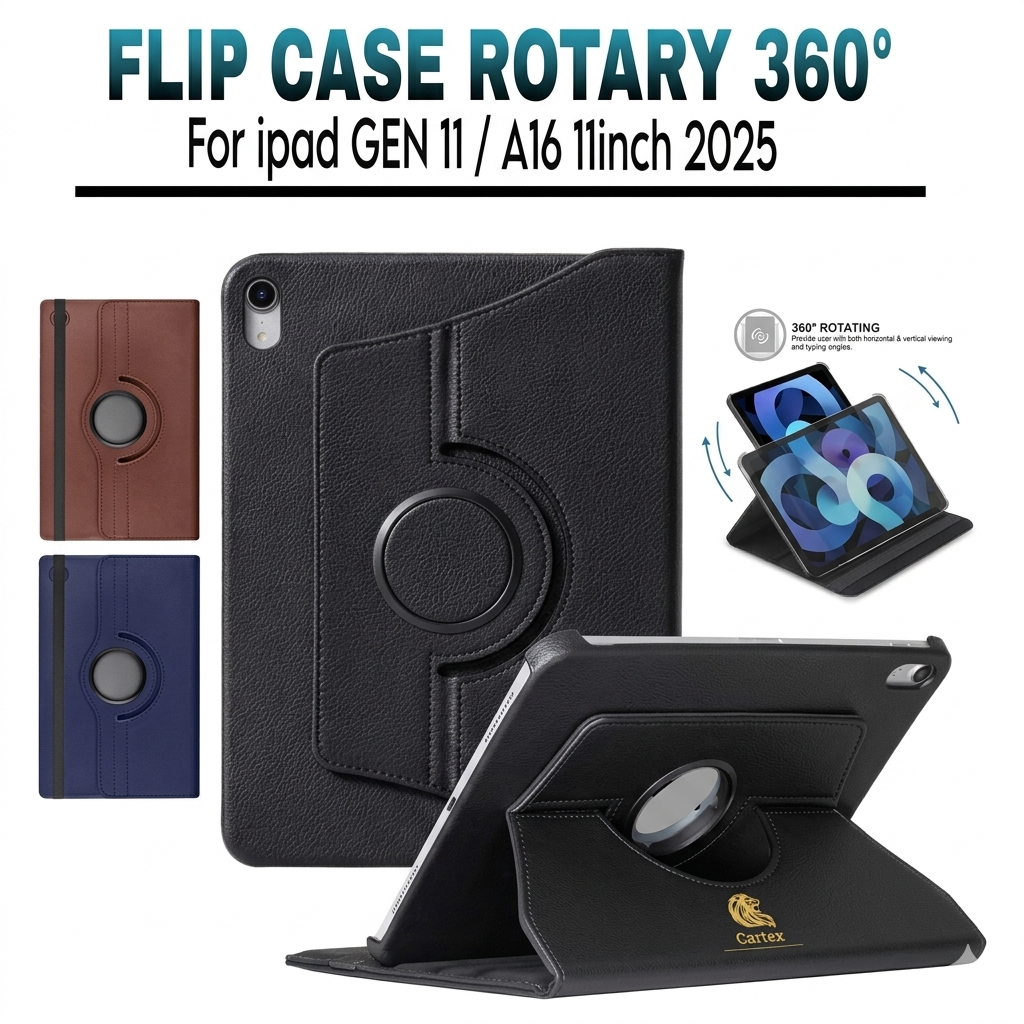 Case Ipad Gen 11/A16 2025 Rotary cover tab / case ipad a16 gen 11 / case ipad a16 / case ipad gen 11