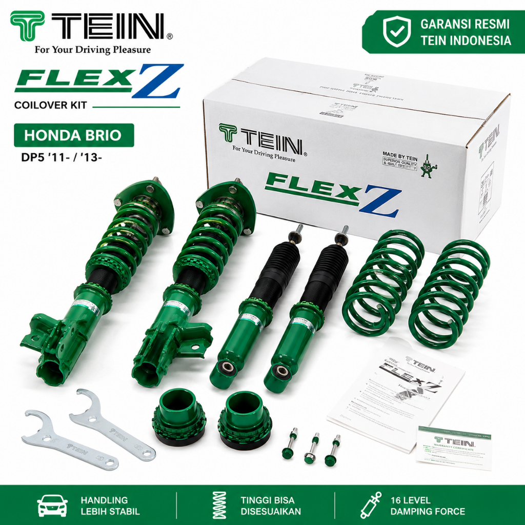 Tein Flex Z Coilover Shockbreaker Original - Honda Brio