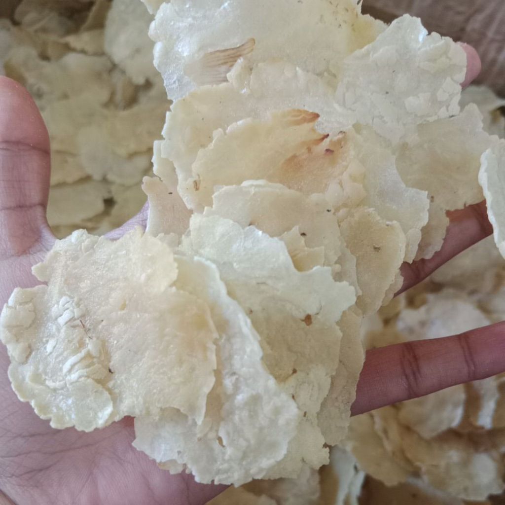 Emping Melinjo 1kg Kripik emping melinjo mentah Krupuk Emping Melinjo Mentah 1kg