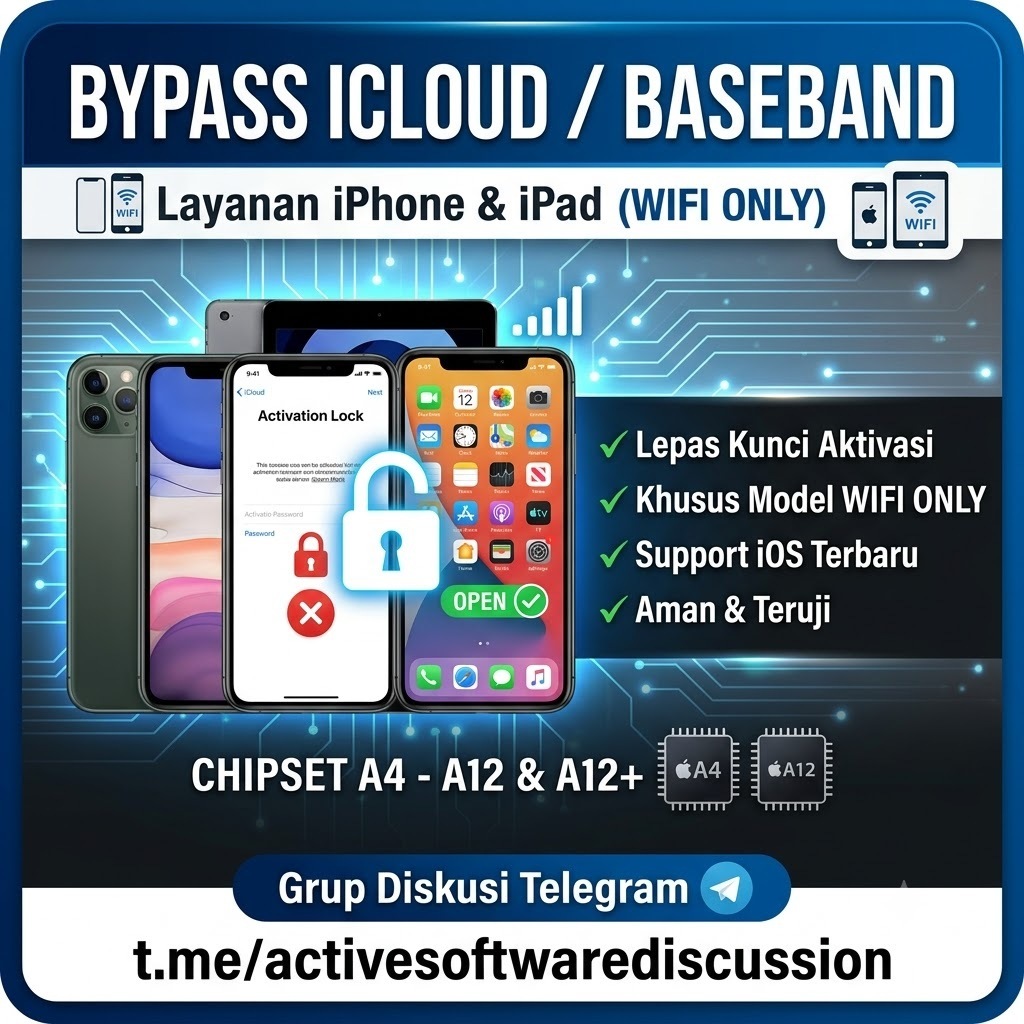 Bypass iCloud iPhone & iPad (Wifi Only)