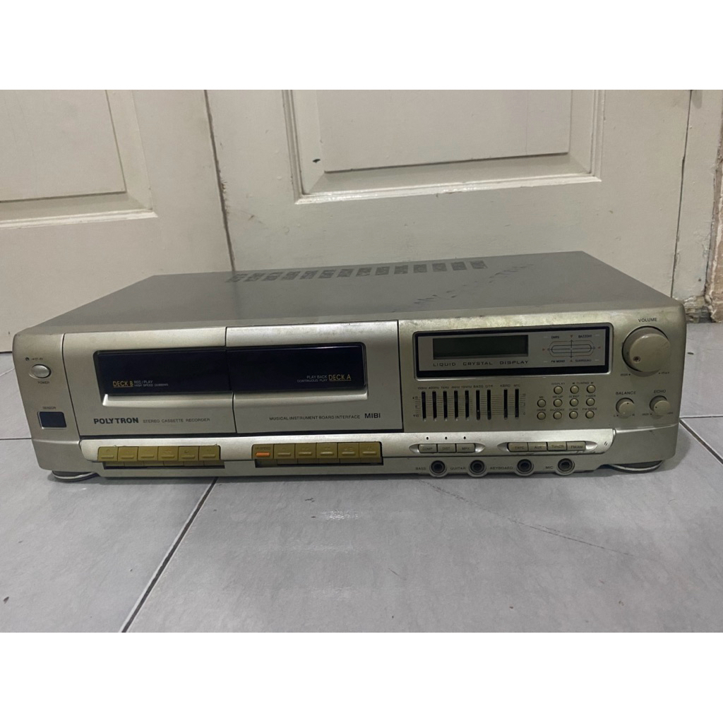 Amplifier Tape Deck Polytron Original BB 635 KM