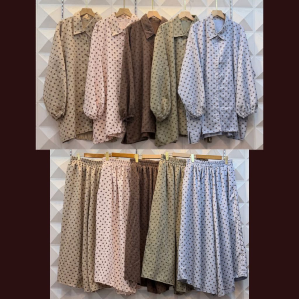 Zahara Bigsize• Amara•Set Celana• Palazzo• Katun Twill Brush
