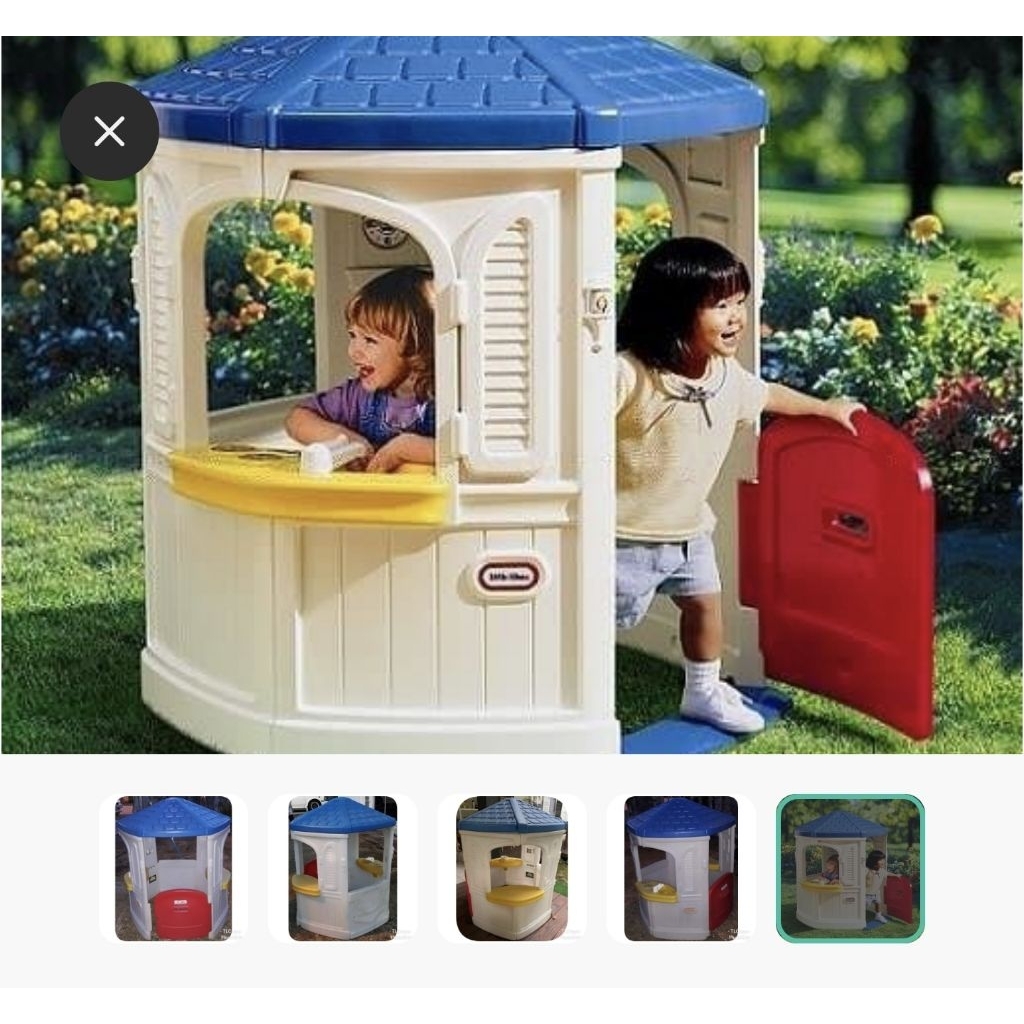 playhouse little tikes cozy cottage preloved seken bekas merk little tikes