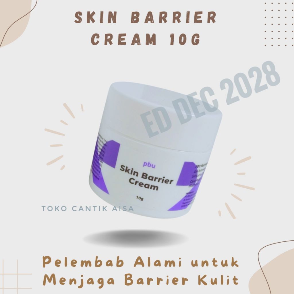 PBU Skin Barrier Cream - Pelembab Alami untuk Melindungi & Menjaga Barrier Kulit