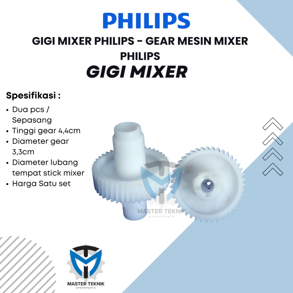 GIGI MIXER PHILIPS - GEAR MESIN MIXER PHILIPS