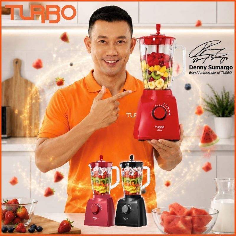 [NEW] Turbo Veloce  Daily Collection Blender Plastik 2 Liter EHM8001 Best Selling Original