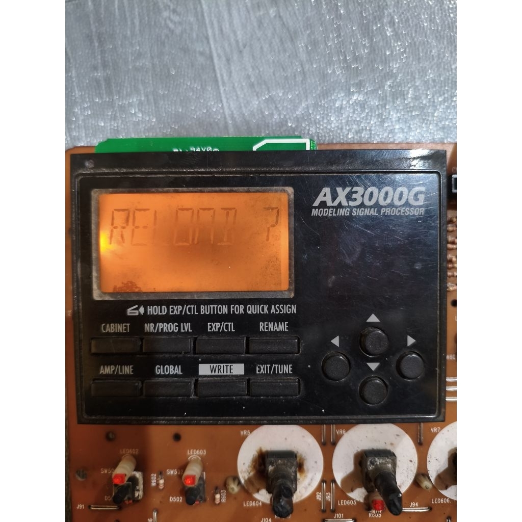 IC untuk kendala Reload pada Korg AX3000g
