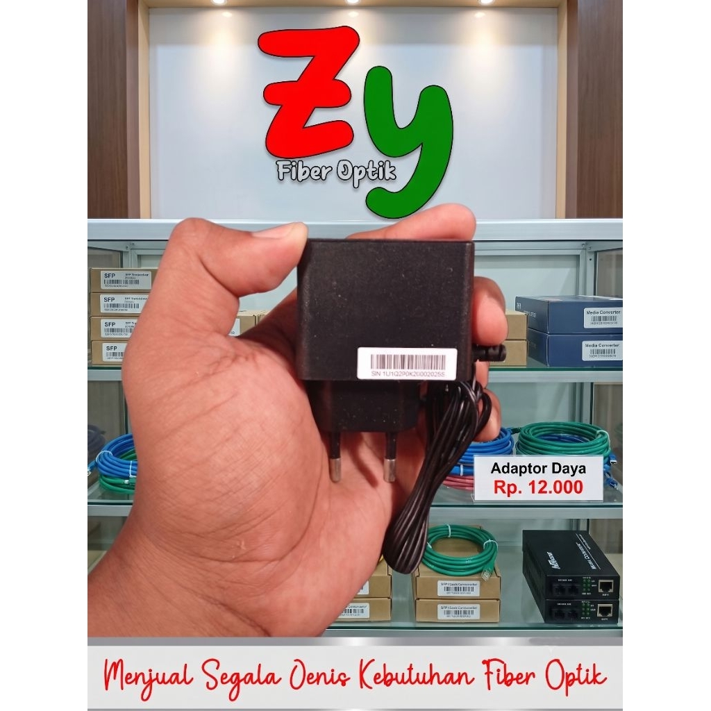 Adaptor ONT / STB 12V~1A/1,5A