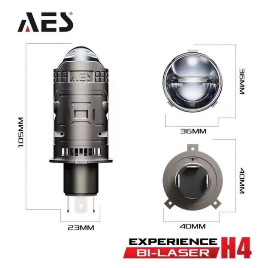 AES SE EXPERIENCE BI-LASER H4 Biled Socket H4 AES
