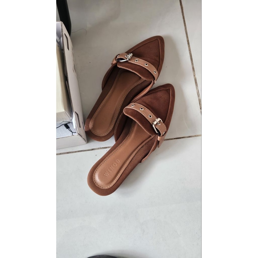 preloved sepatu winod mules shoes