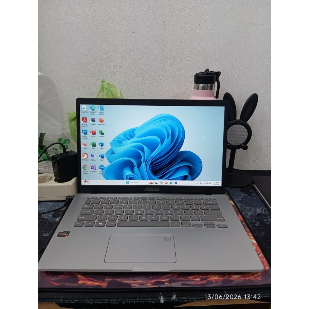 ASUS M409DA Ryzen 5-3500U 8Gb 256Gb NVMe Layar 14inch FHD