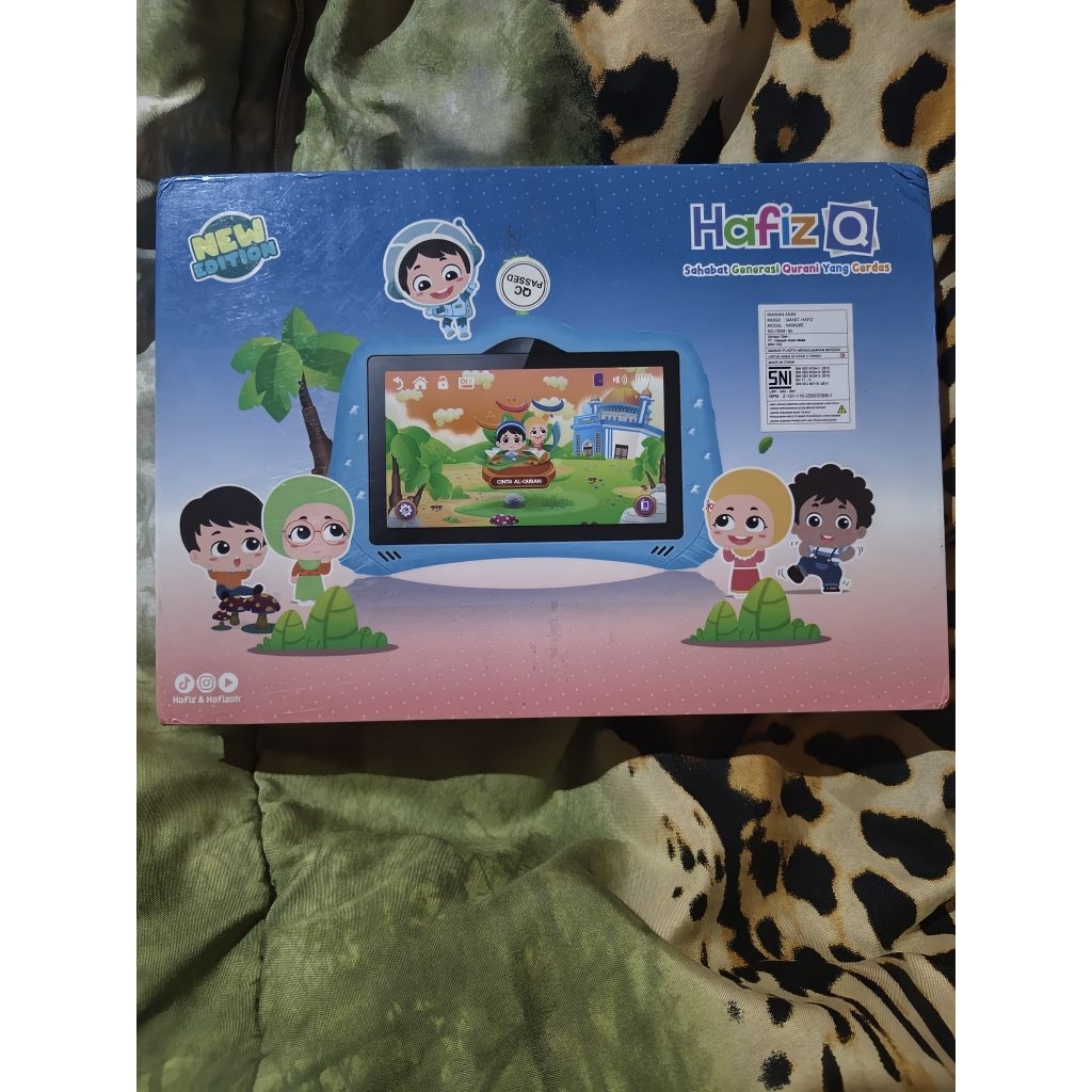 Al-Qolam Hafız Q Tablet Belajar dengan Konten Edukatif dan Layar Sentuh 7 Inch HafizQ Alqolam - Sent