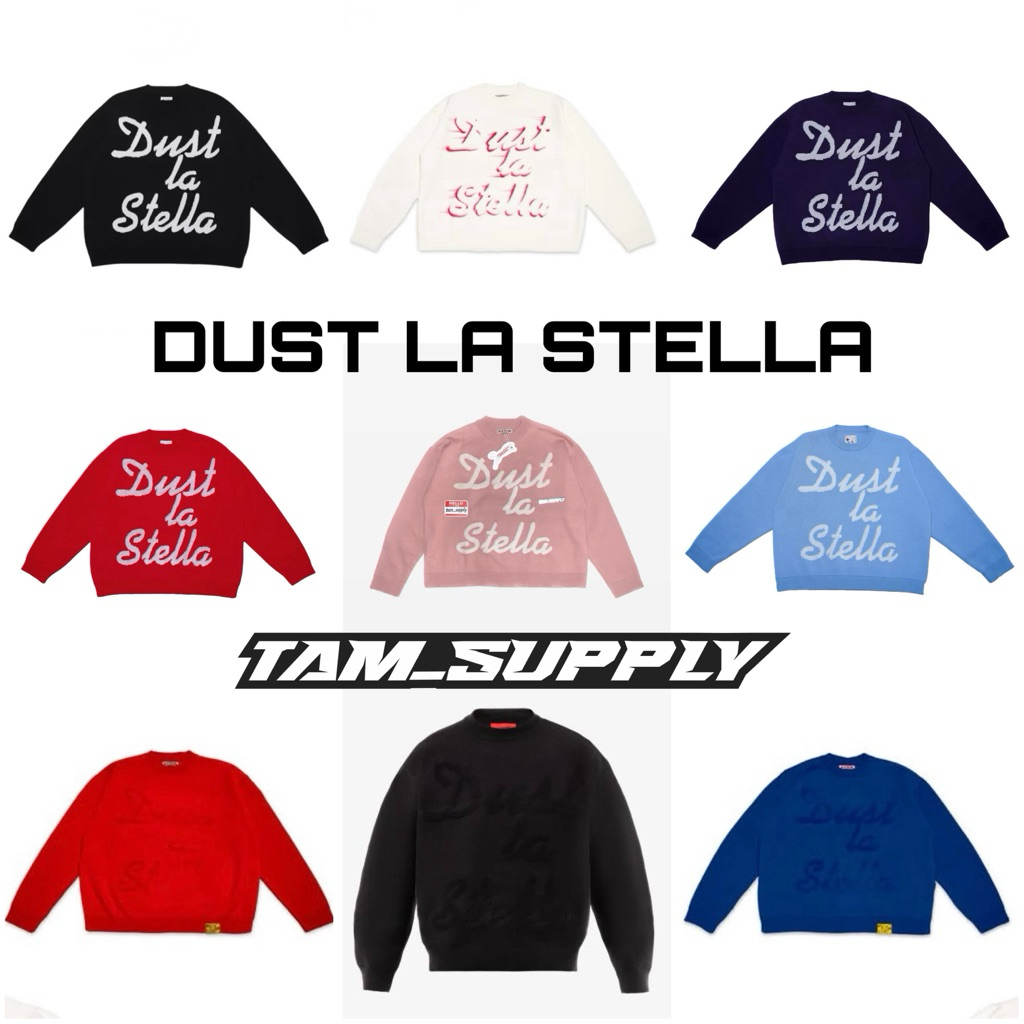 (TERMURAH ORIGINAL 100%) KNITWEAR DLS COLLECTION/ DUST LA STELLA KNIT | DLS HOODIE | DLS X OCTARINE 