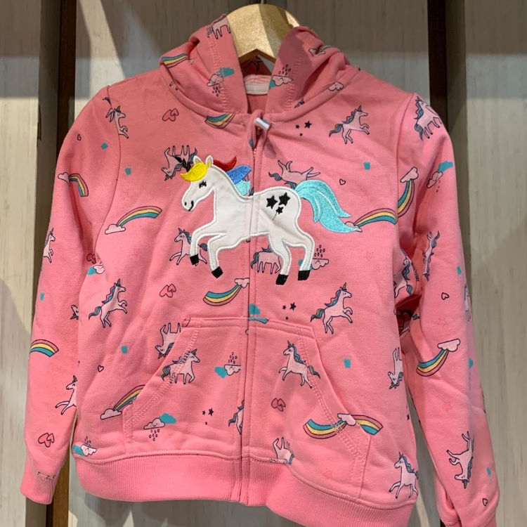 Baby Jacket Girl - Pink Uni&Crown