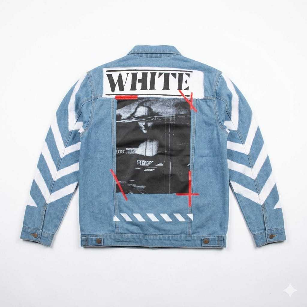 Jaket Denim OW Streetwear Satu Mana Cukup