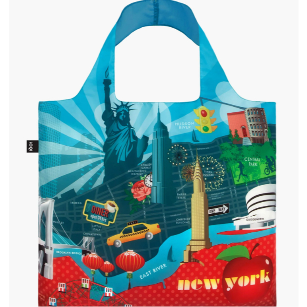 LOQI tas lipat eco shopping bag