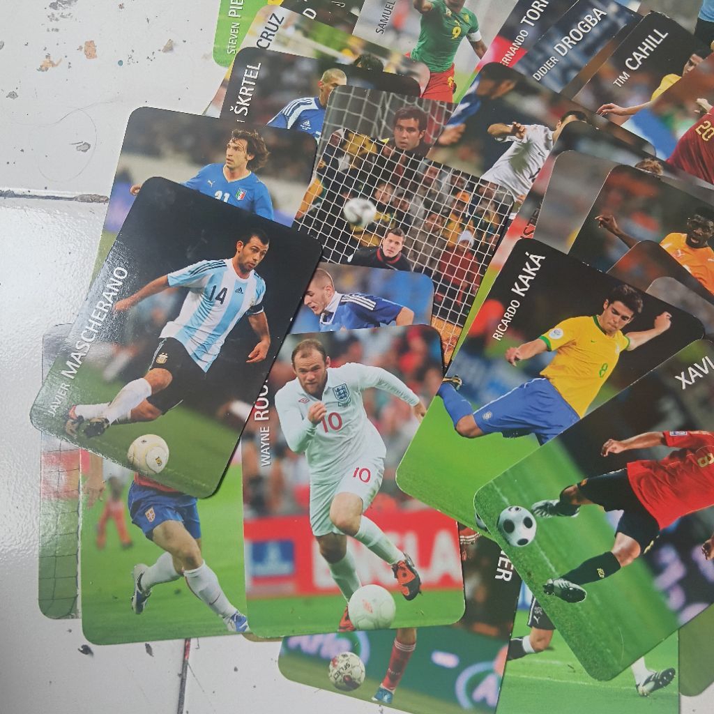 kartu bola ukuran besar 39pcs take all