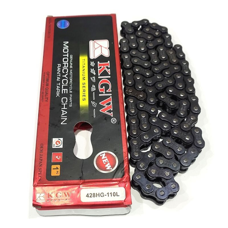 RANTAI MOTOR / RANTAI TARIK 428-104L / 428-106L / 428-112L / 428-128L MEREK KAGAWA