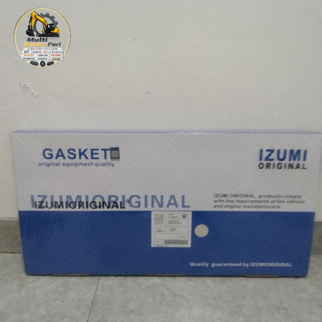 GASKET KIT PACKING FULL SET GASKET OVERHOUL PC200-8 PC200 8MO 6D107 ORIGINAL IZUMI