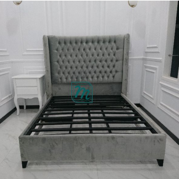 DIPAN SULTAN FULL BLUDRU SUEDE / DIPAN SCANDINAVIA MODERN MANIMALIS