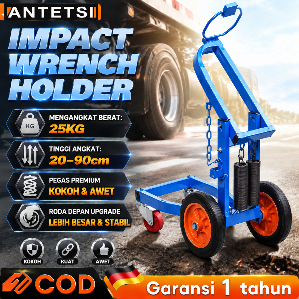 Dudukan Impact Angin Impact Bracket Holder Air Impact Wrench Braket Kunci Pas Impak Heavy Duty bagus