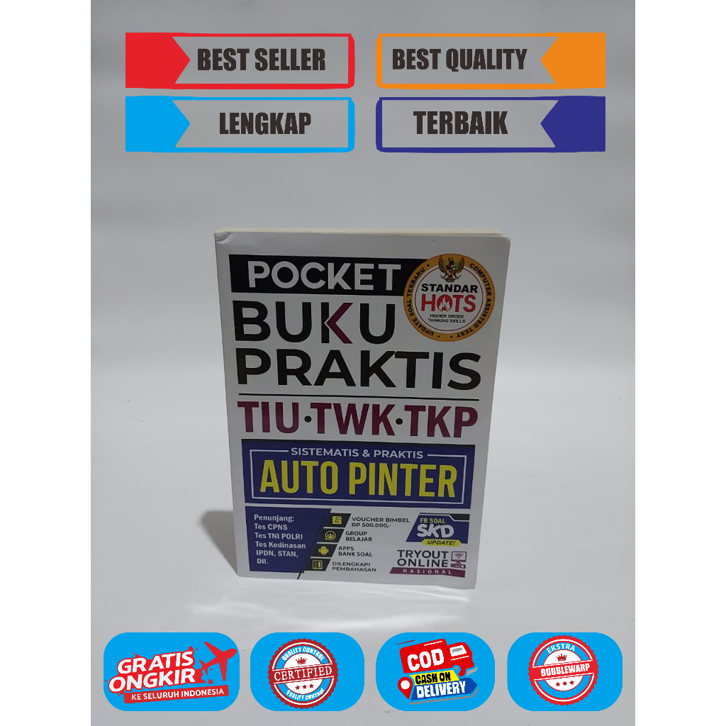 BUKU PRAKTIS TIU TWK TKP TERBARU