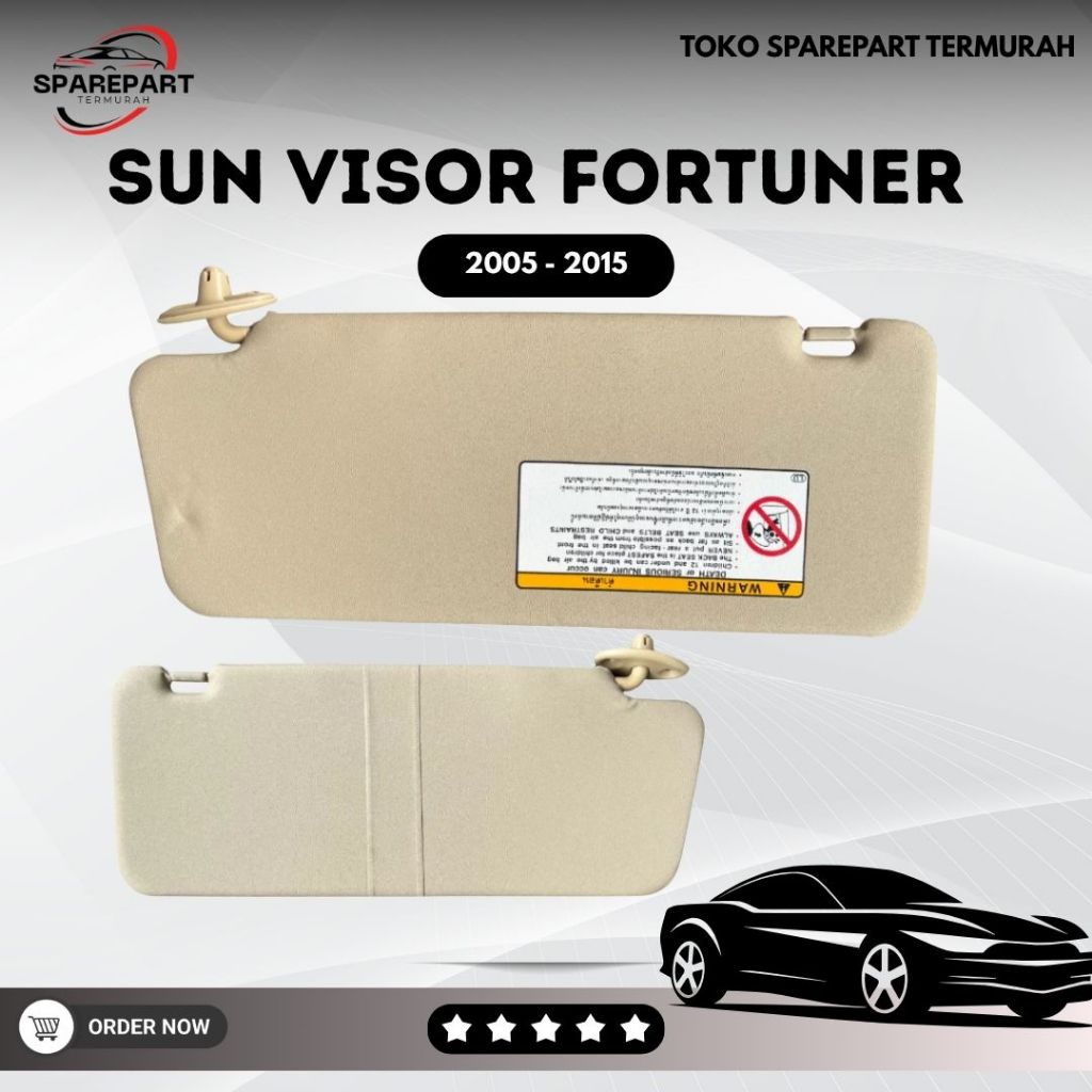 SUN VISOR FORTUNER 2005 - 2015