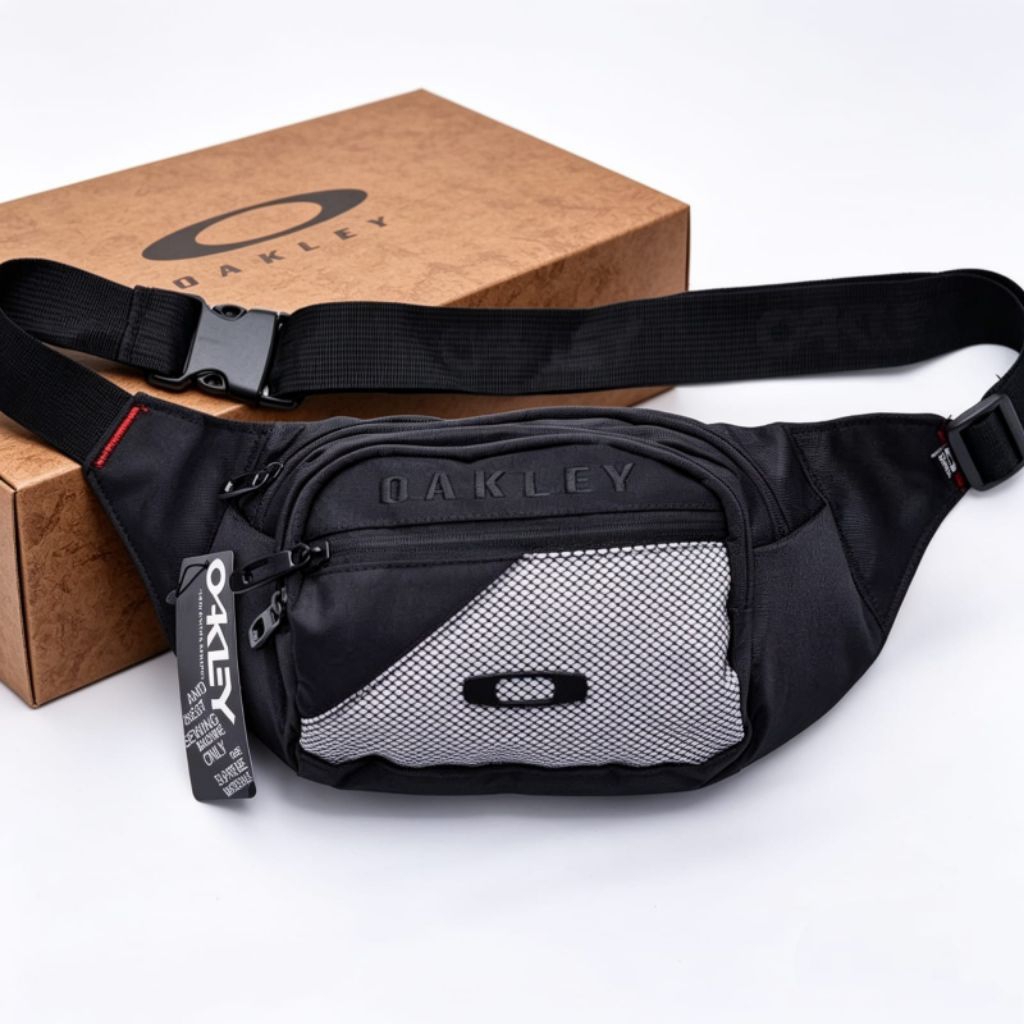 TAS OAKLEY TAS SELEMPANG OAKLEY WAISTBAG OAKLEY TAS PINGGANG OAKLEY SLINGBAG OAKLEY LOGO BESI