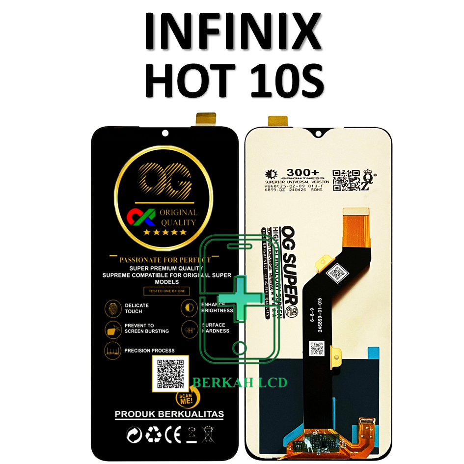 LCD TOUCHSCREEN INFINIX HOT 10S ORIGINAL FULLSET