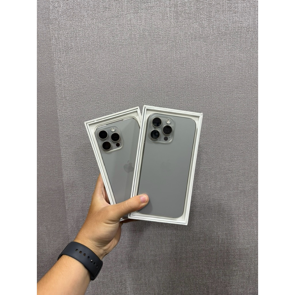 Second iphone 15 Pro max 512 ex ibox kondisi mulus terawat