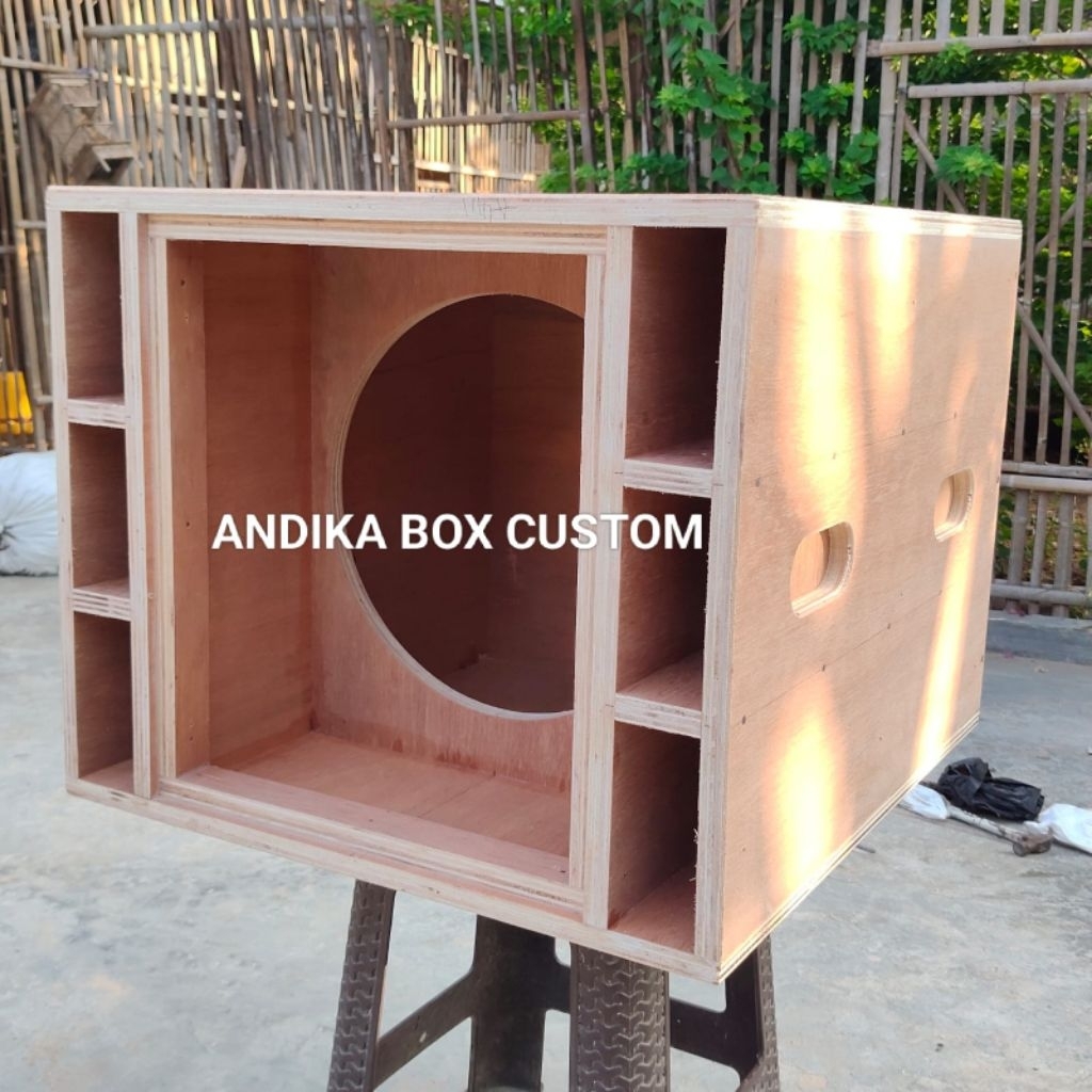 box speaker spl 15 inch single