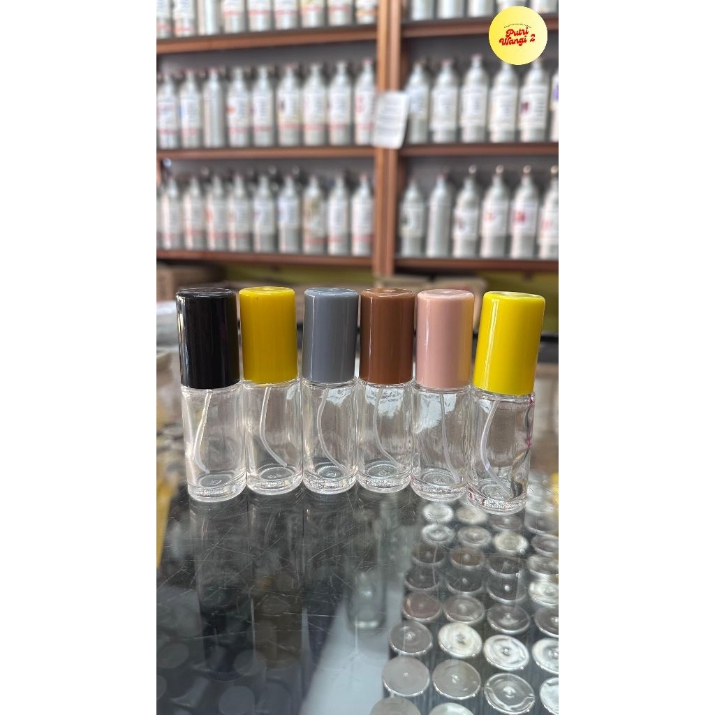 BOTOL SPREY KACA 13ML HM15 hm 15  botol 15ml kosong spray ulir botol parfum