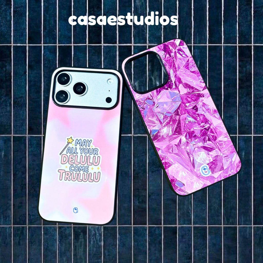 CASE IPHONE ANDROID PINK AESTHETIC CASE HP CASAE STUDIO