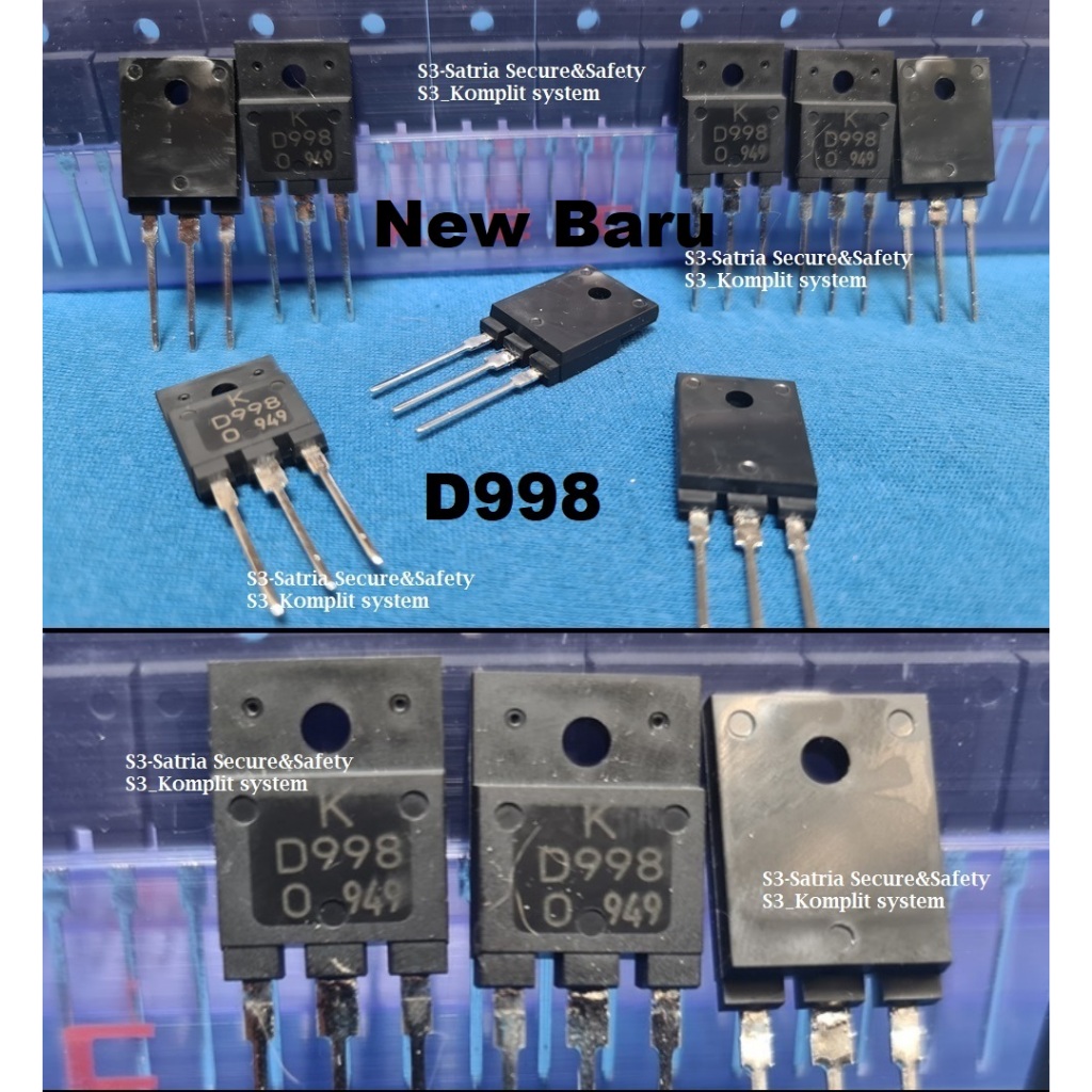 D998 d998 2SD998 transistor K D 998 d 998 2sd998 saklar Sakelar aksesoris AUDIO video amplifier DLL
