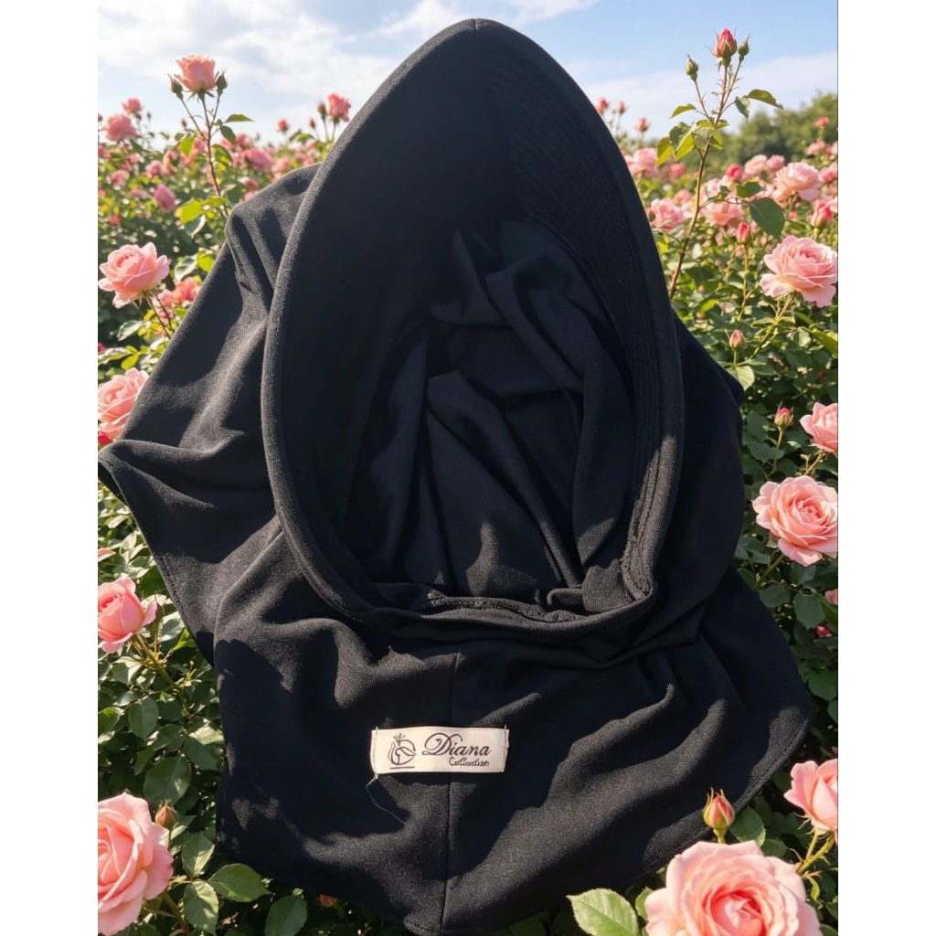 Diana Mizumi/Bergo Alana Mizumi SIZE M pad tebal spandek jersey premium DIANA terlarisORIGINAL DIANA