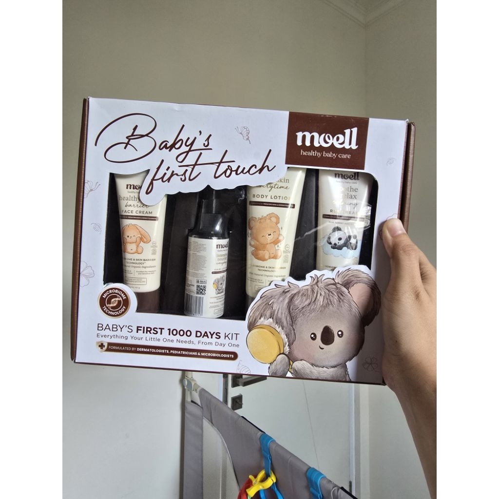 preloved (kondisi baru) moell set hampers newborn