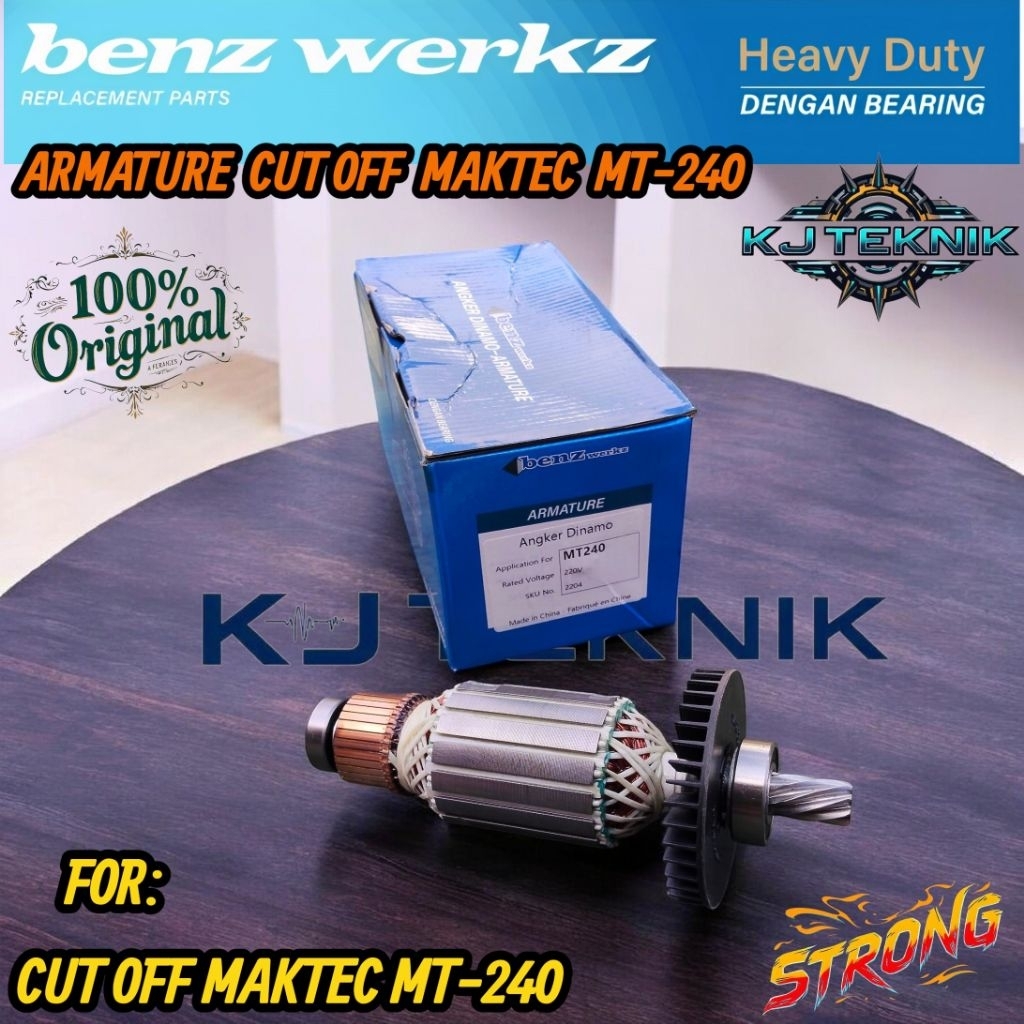 BENZ Armature Angker Cut off Maktec 14"inch /Armature Angker Mesin Cut Off Maktec Potong Besi MT 240