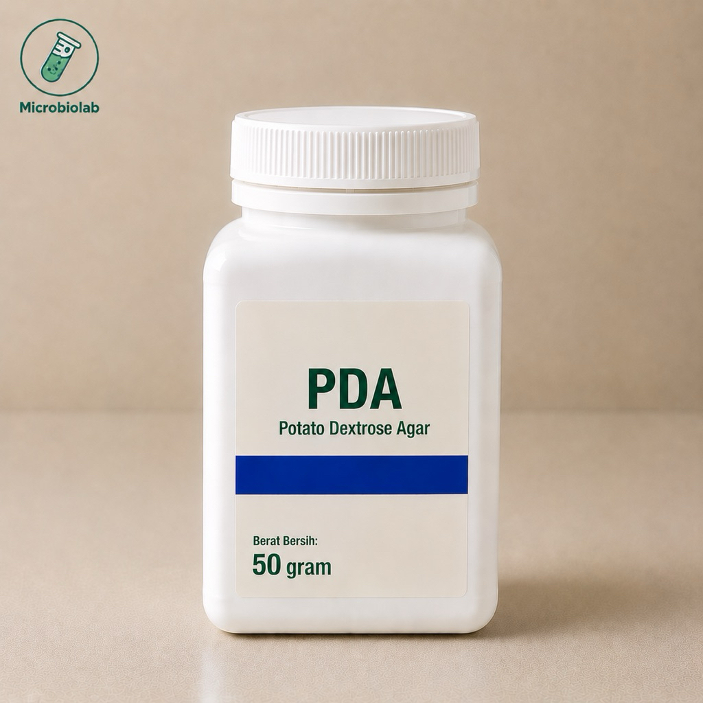 Media Kultur Mikroba PDA Potato Dextrose Agar 50gr | Media Pertumbuhan Mikroba